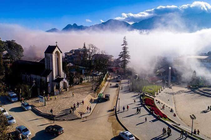 Khach San Sapa Ngay Nay Hotell Eksteriør bilde